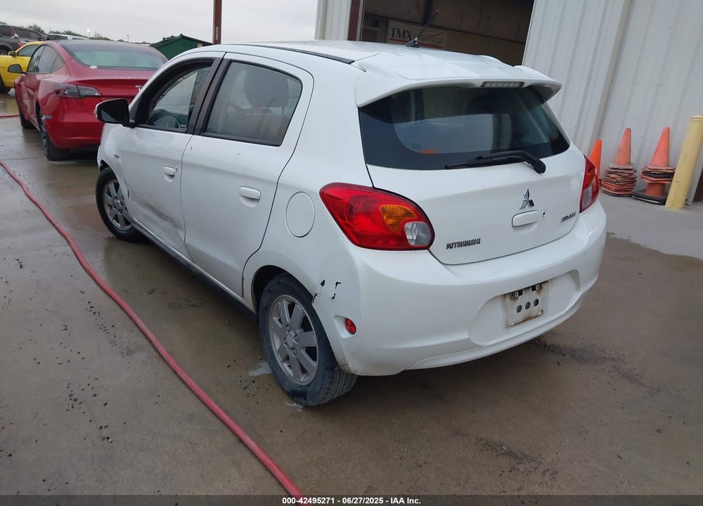 2015 MITSUBISHI MIRAGE ES VIN: ML32A4HJ9FH060897