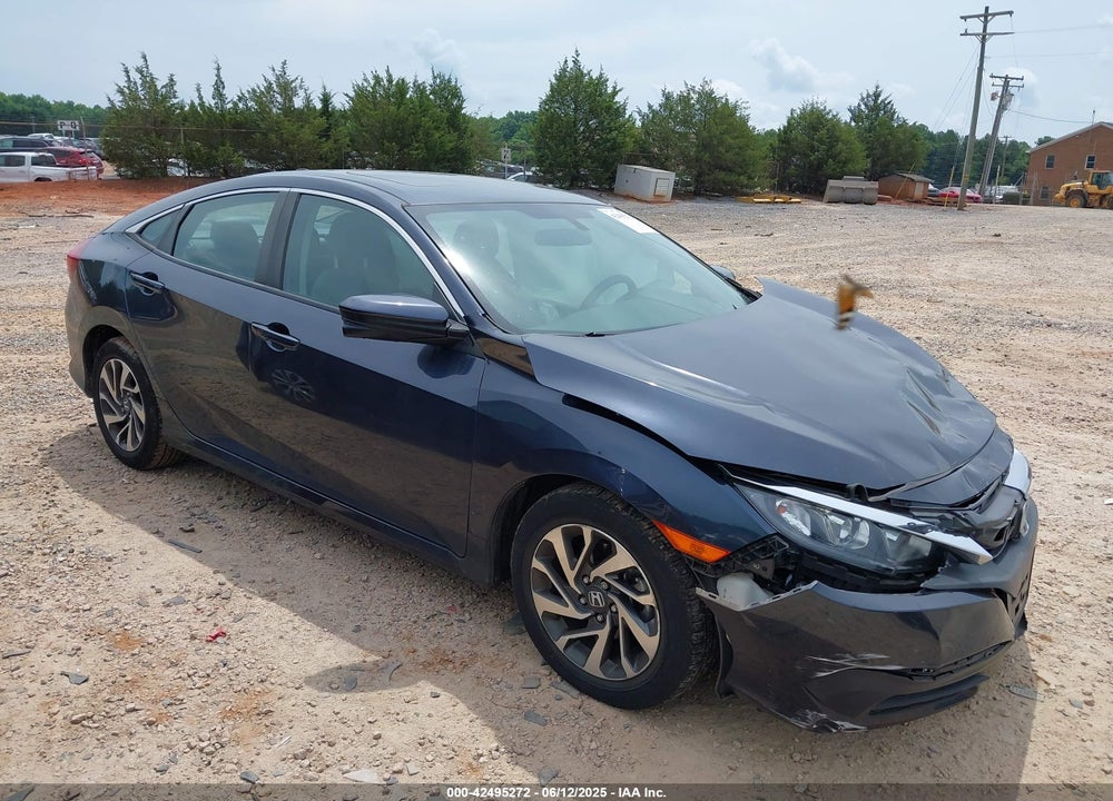 2017 HONDA CIVIC EX VIN: 2HGFC2F74HH505260