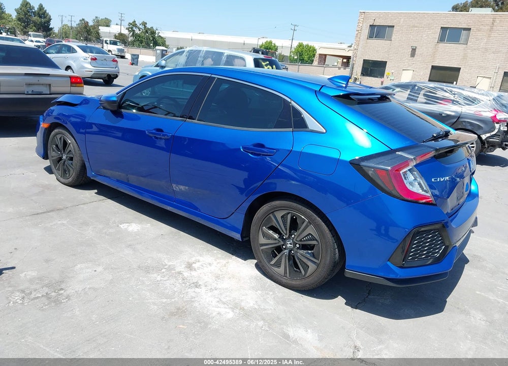 2018 HONDA CIVIC EX VIN: SHHFK7H50JU428018