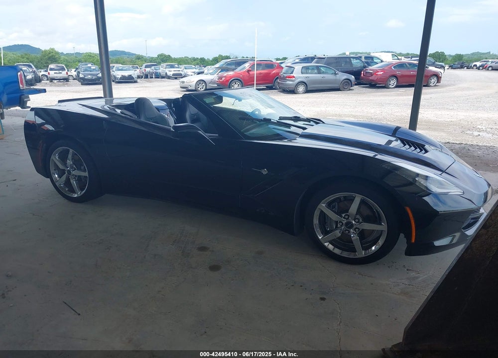 2014 CHEVROLET CORVETTE STINGRAY VIN: 1G1YF3D75E5124942