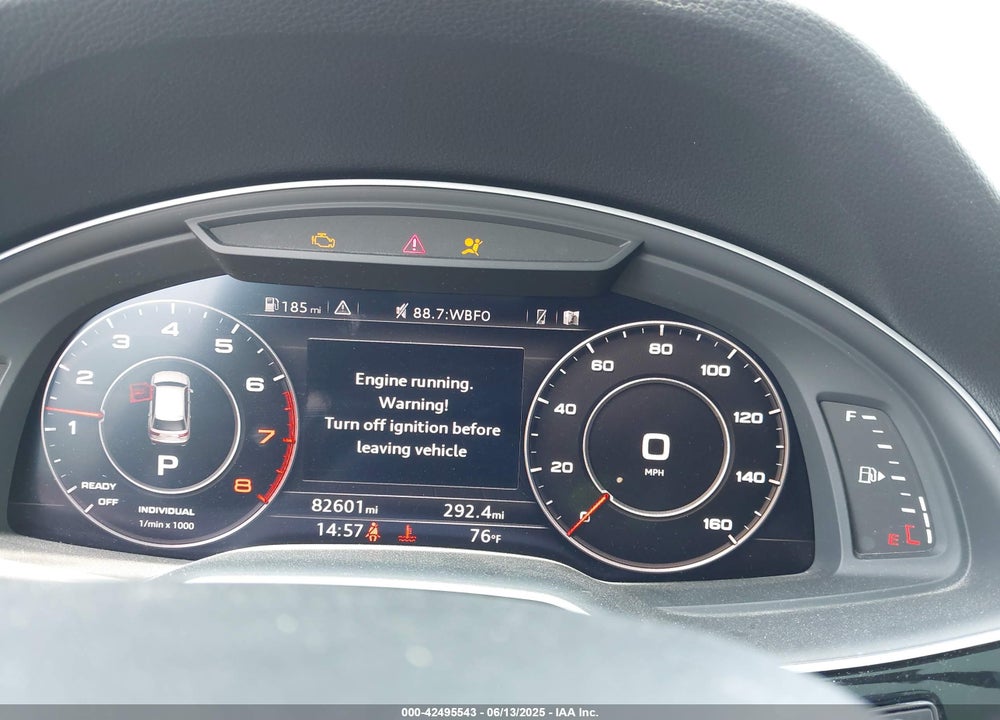 2017 AUDI Q7 VIN: WA1LAAF74HD008590
