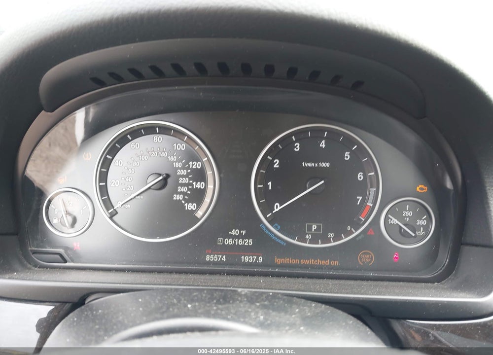 2015 BMW 5 SERIES VIN: WBA5A7C58FD627577