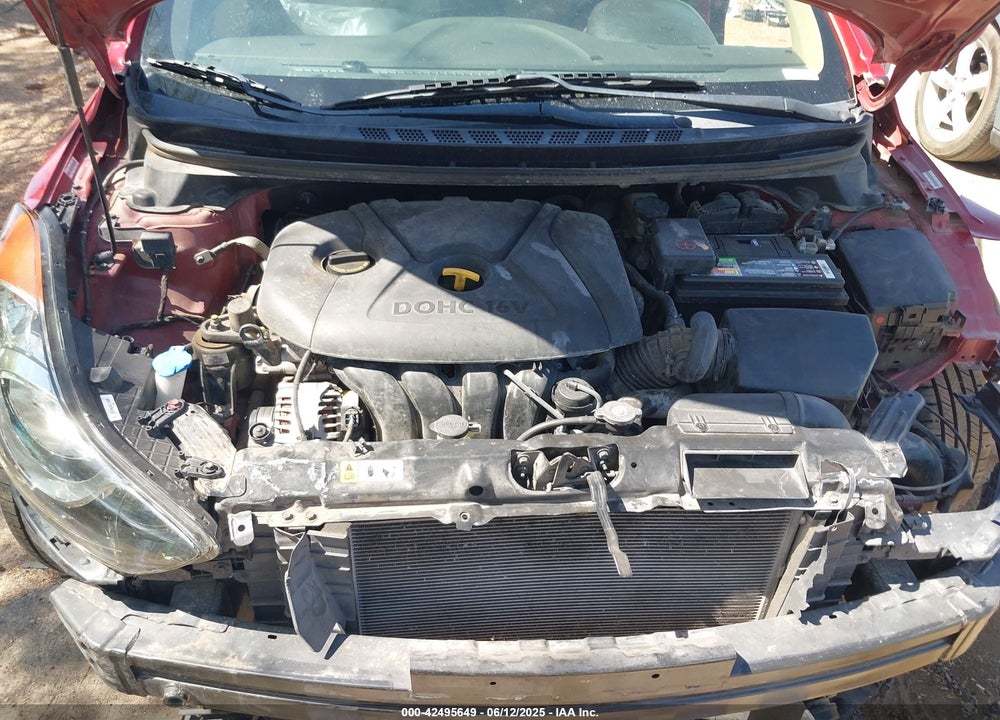 2013 HYUNDAI ELANTRA GLS VIN: KMHDH4AE2DU751302
