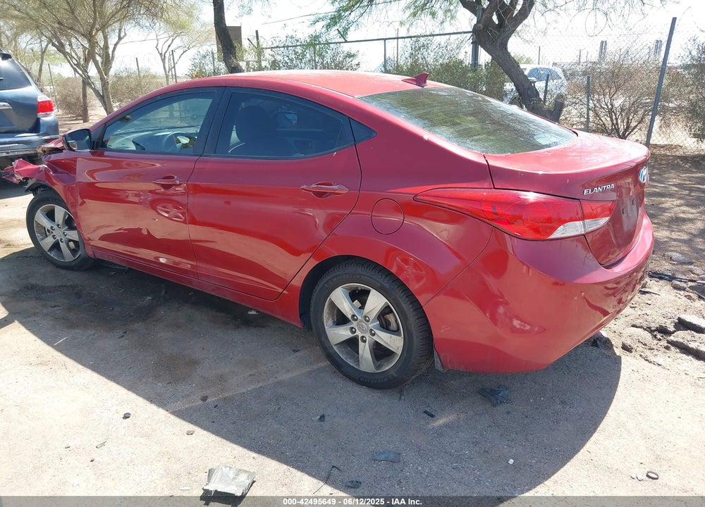 2013 HYUNDAI ELANTRA GLS VIN: KMHDH4AE2DU751302