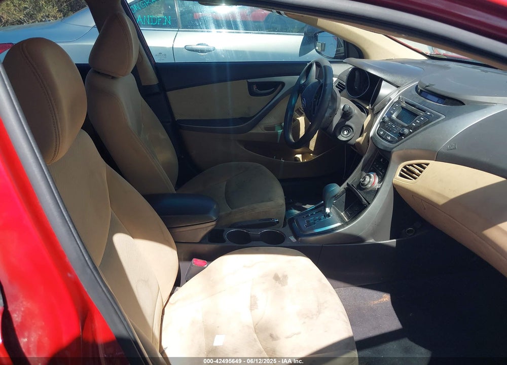 2013 HYUNDAI ELANTRA GLS VIN: KMHDH4AE2DU751302
