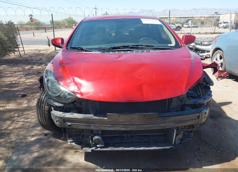 2013 HYUNDAI ELANTRA GLS VIN: KMHDH4AE2DU751302