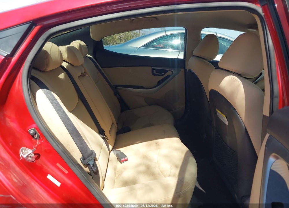 2013 HYUNDAI ELANTRA GLS VIN: KMHDH4AE2DU751302