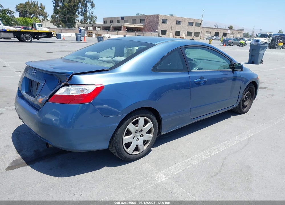2006 HONDA CIVIC LX VIN: 2HGFG12686H574638