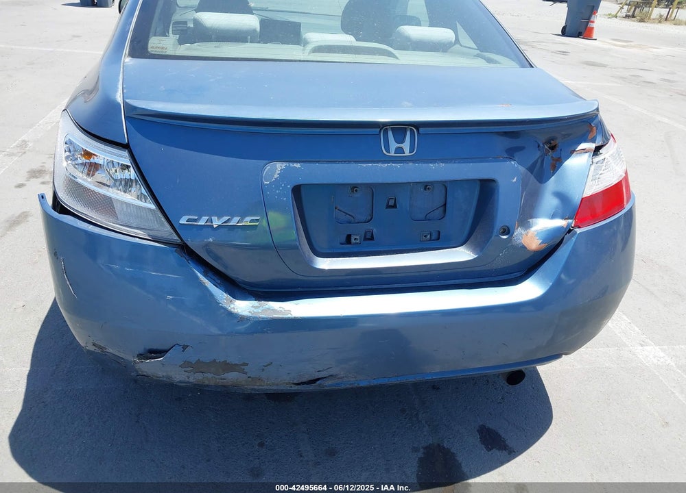 2006 HONDA CIVIC LX VIN: 2HGFG12686H574638
