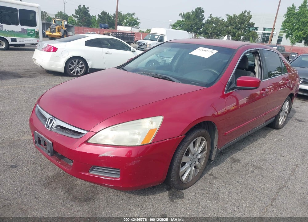 2007 HONDA ACCORD 3.0 SE VIN: 1HGCM66407A090738