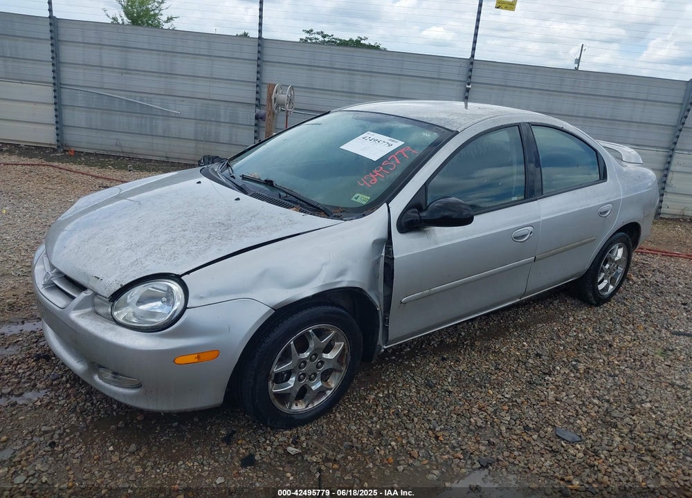 2002 DODGE NEON SXT VIN: 1B3ES56C42D598363