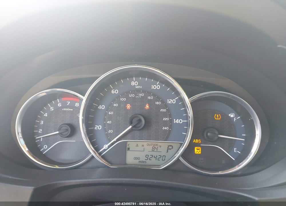 2015 TOYOTA COROLLA VIN: 2T1BURHE6FC357585