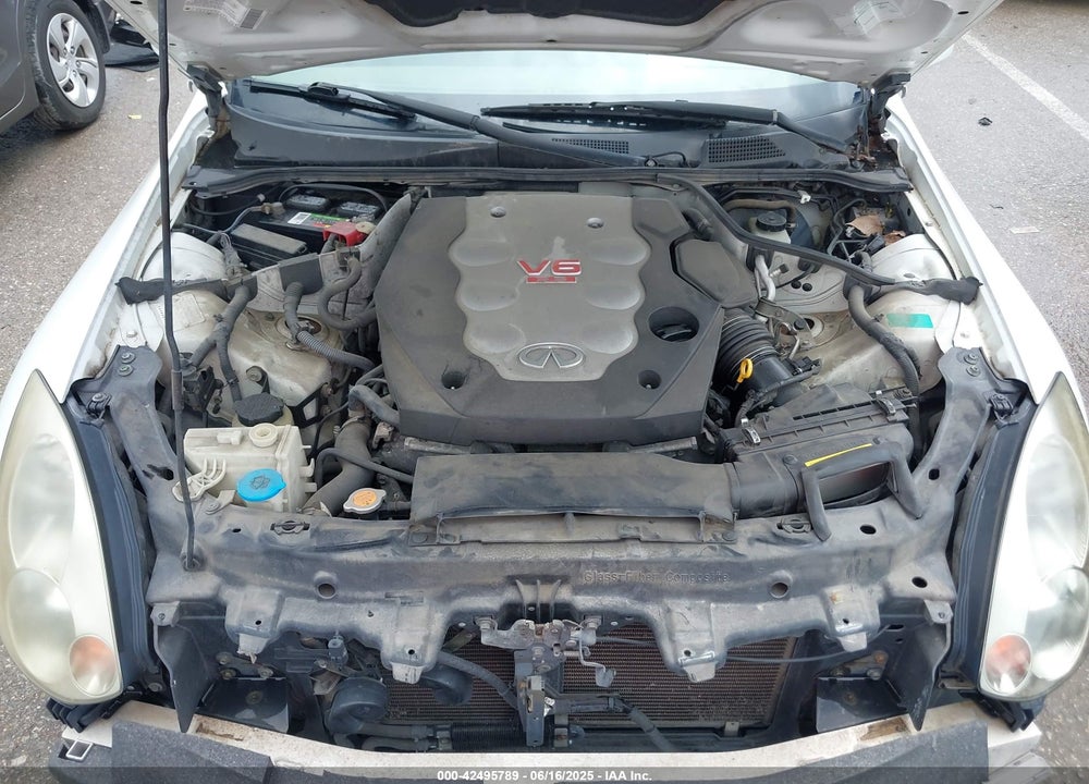 2003 INFINITI G35 BASE W/LEATHER VIN: JNKCV54E23M208474