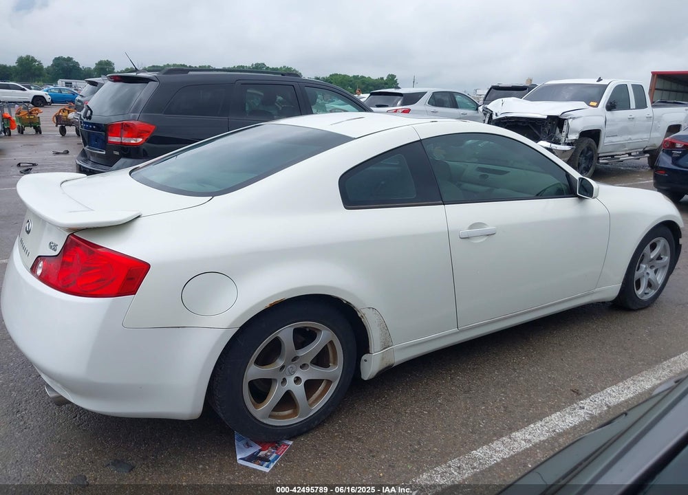 2003 INFINITI G35 BASE W/LEATHER VIN: JNKCV54E23M208474