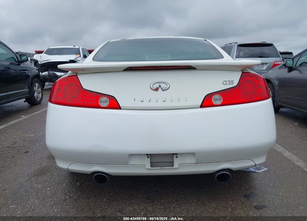 2003 INFINITI G35 BASE W/LEATHER VIN: JNKCV54E23M208474