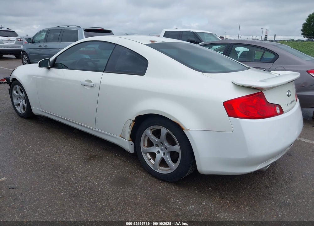 2003 INFINITI G35 BASE W/LEATHER VIN: JNKCV54E23M208474