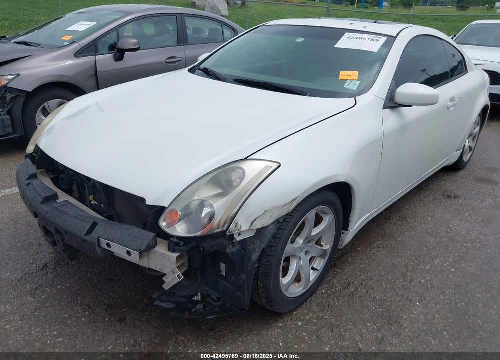 2003 INFINITI G35 BASE W/LEATHER VIN: JNKCV54E23M208474