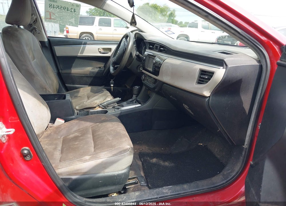 2015 TOYOTA COROLLA VIN: 2T1BURHE5FC471934