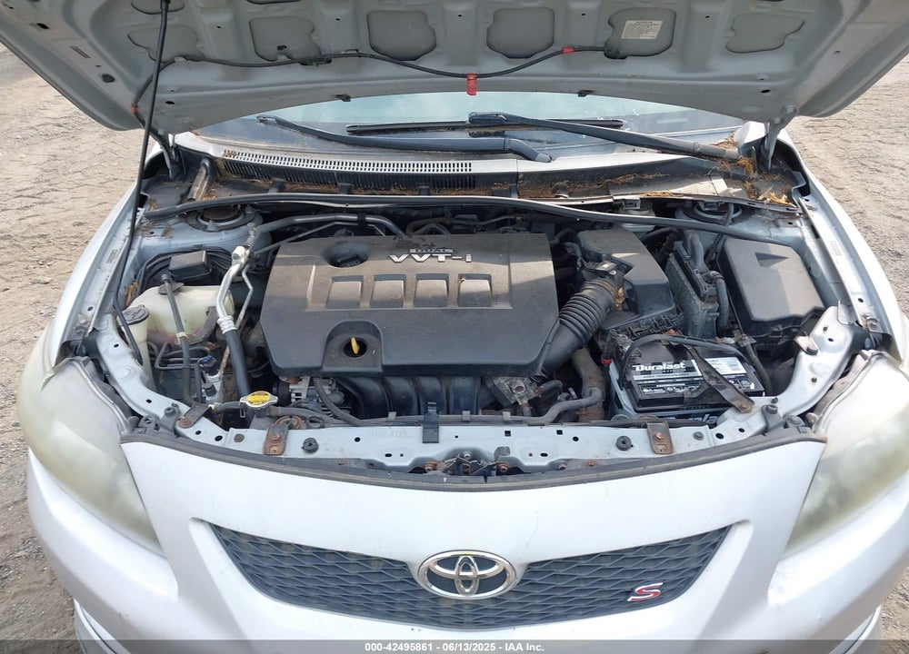 2009 TOYOTA COROLLA VIN: 2T1BU40E89C132586