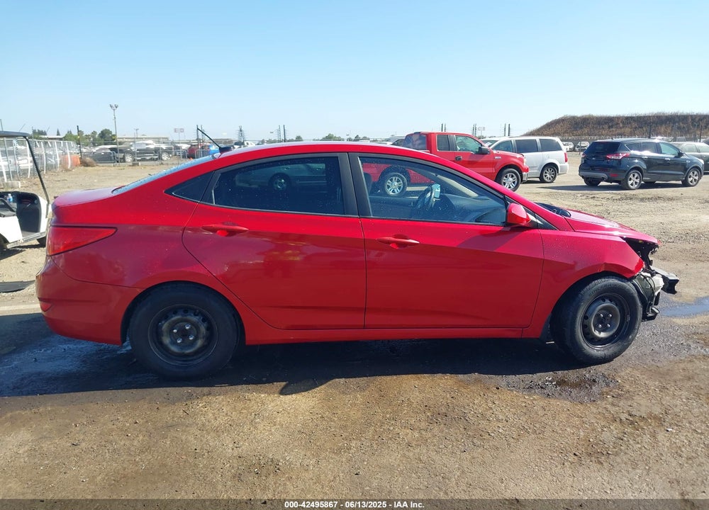 2017 HYUNDAI ACCENT VIN: KMHCT4AE9HU250729