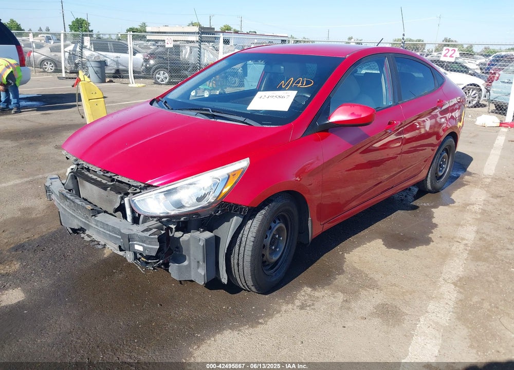 2017 HYUNDAI ACCENT VIN: KMHCT4AE9HU250729
