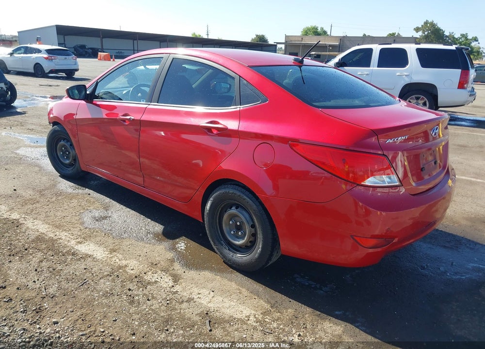 2017 HYUNDAI ACCENT VIN: KMHCT4AE9HU250729