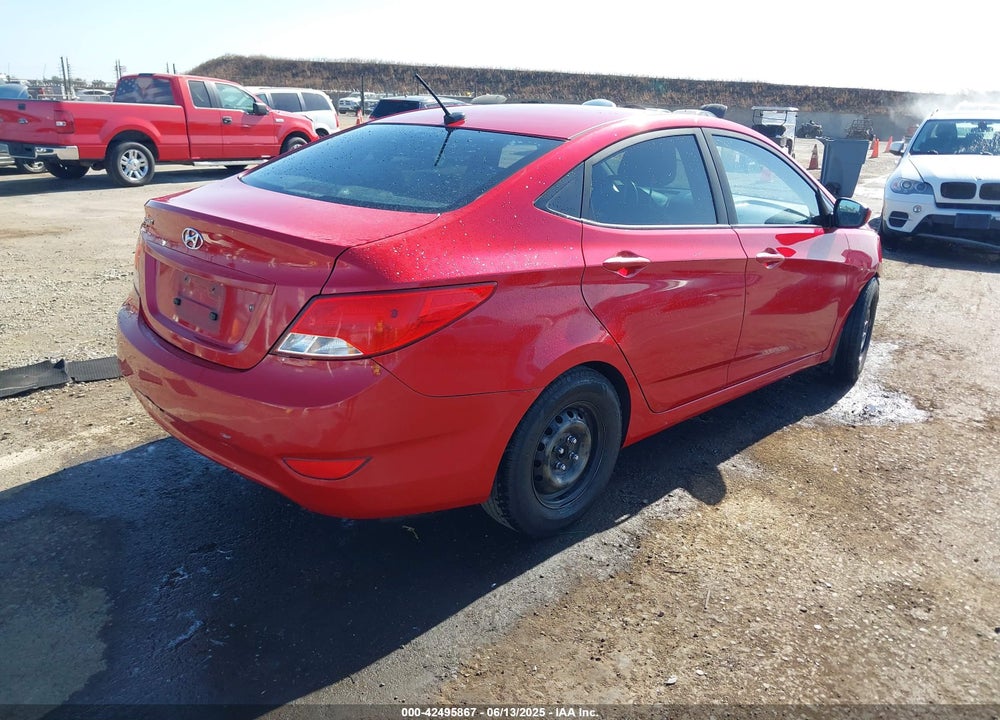 2017 HYUNDAI ACCENT VIN: KMHCT4AE9HU250729