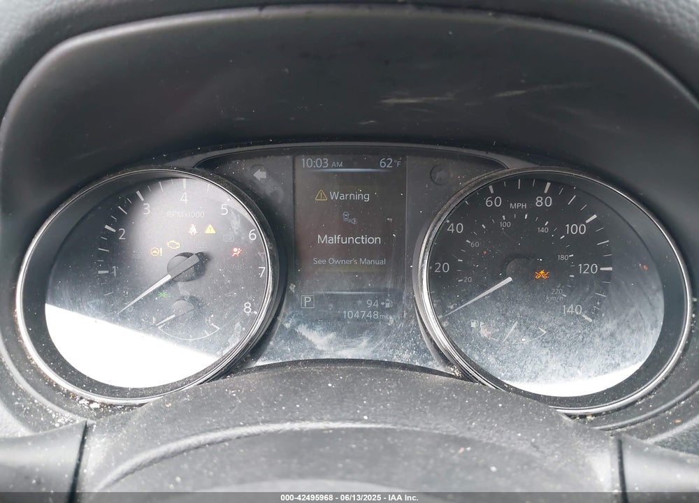2017 NISSAN ROGUE SV VIN: JN8AT2MT8HW404124