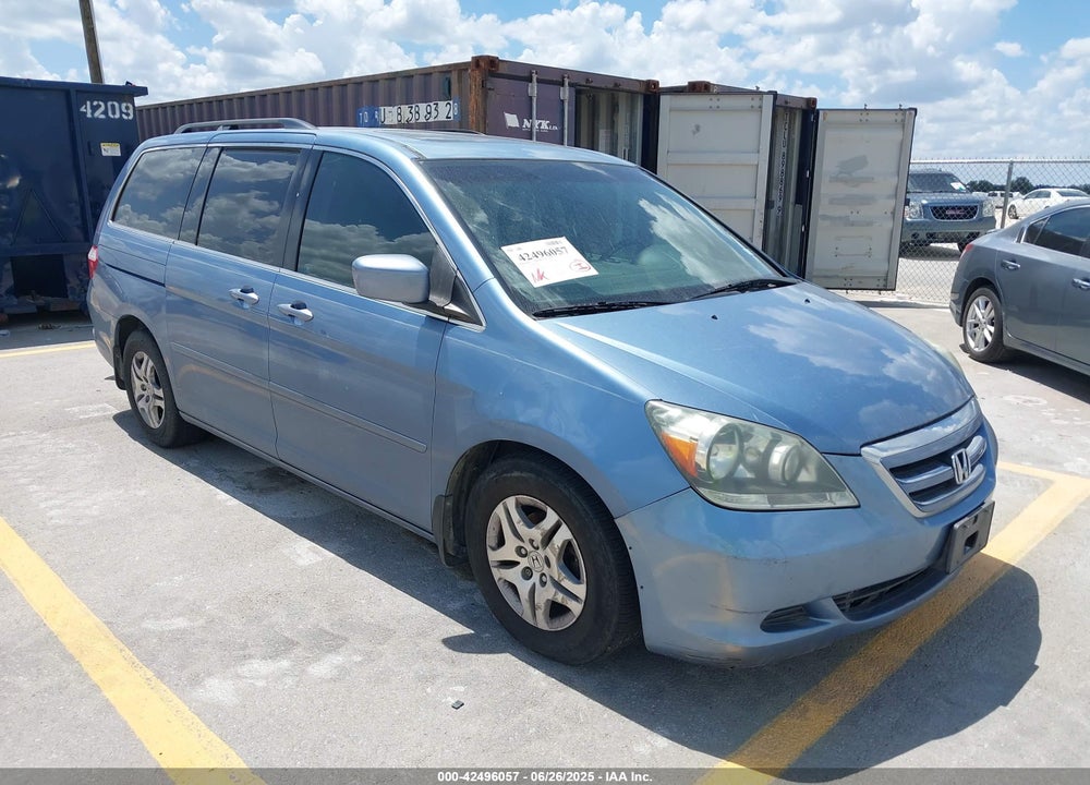 2007 HONDA ODYSSEY EX-L VIN: 5FNRL38737B044099