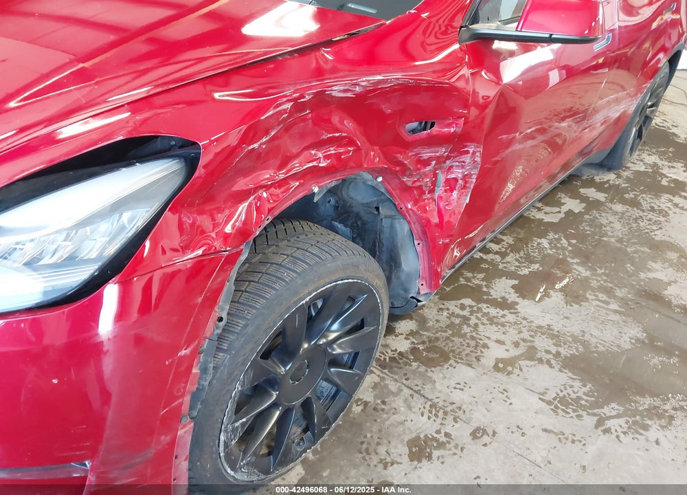 2021 TESLA MODEL Y VIN: 5YJYGAEE7MF125853