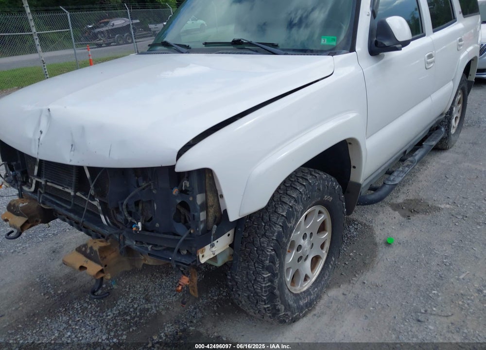 2005 CHEVROLET TAHOE Z71 VIN: 1GNEK13T35R136905