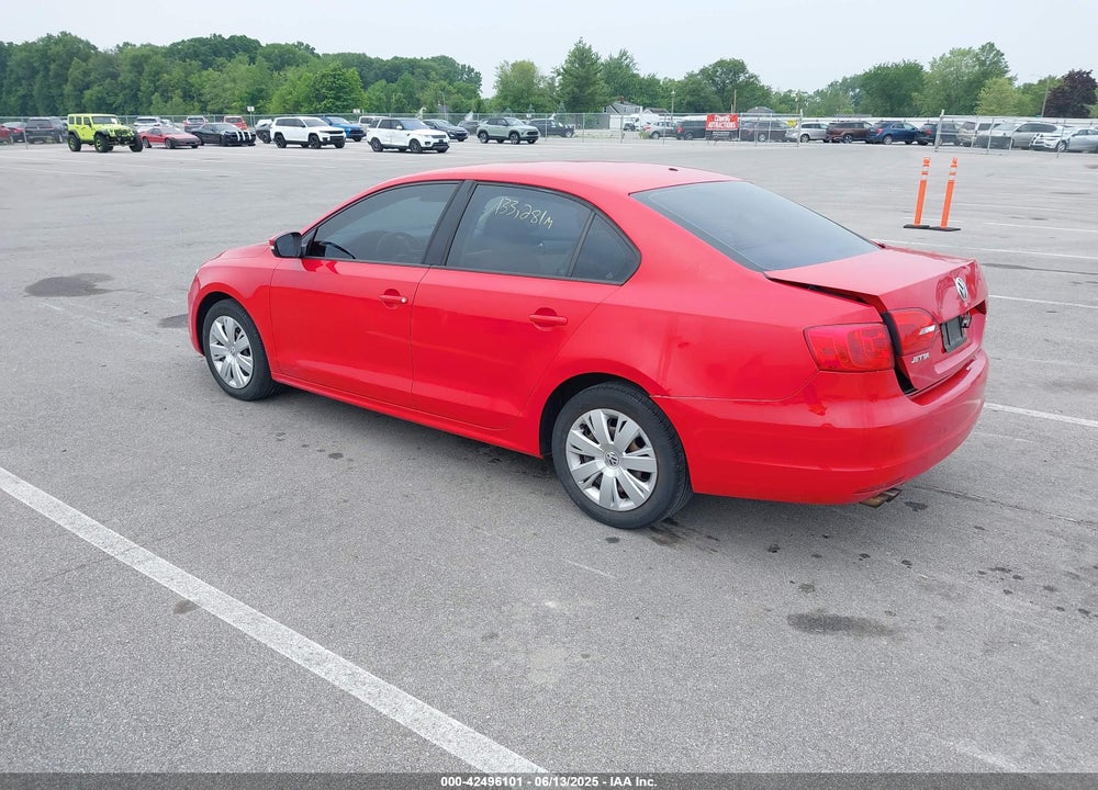 2012 VOLKSWAGEN JETTA 2.5L SE VIN: 3VWDP7AJ9CM382346
