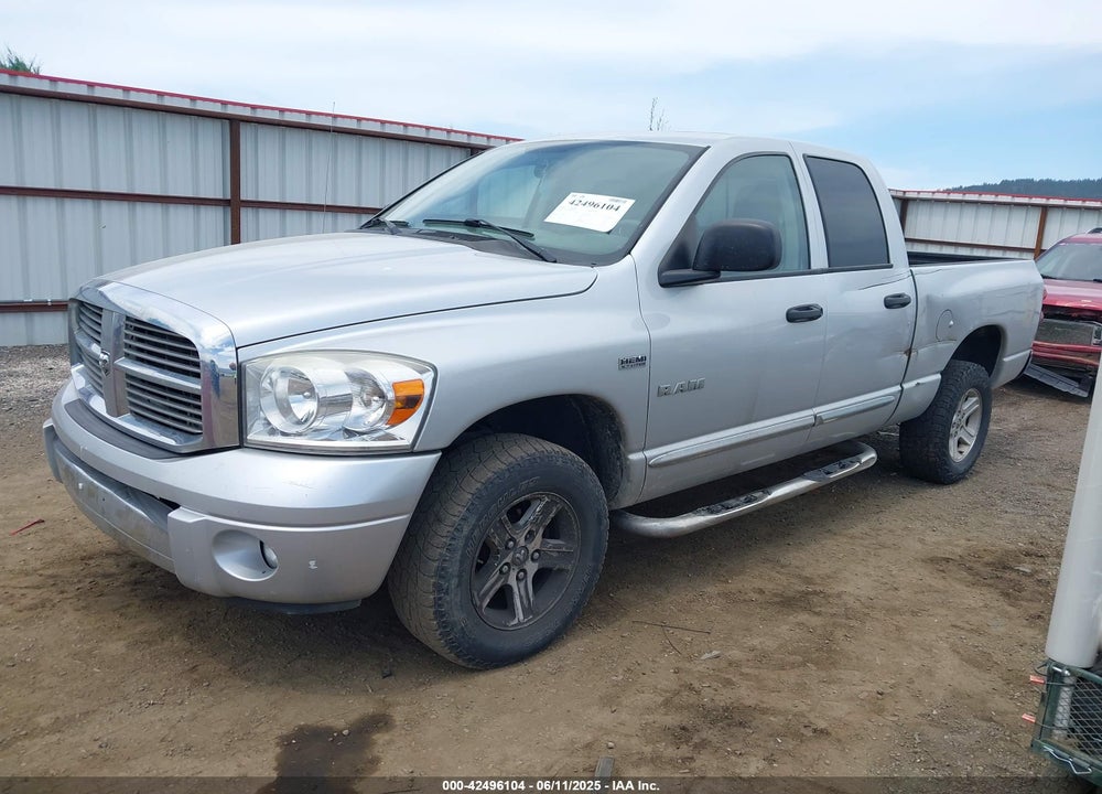 2008 DODGE RAM 1500 LARAMIE VIN: 1D7HU182X8S592208
