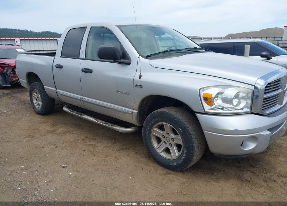 2008 DODGE RAM 1500 LARAMIE VIN: 1D7HU182X8S592208