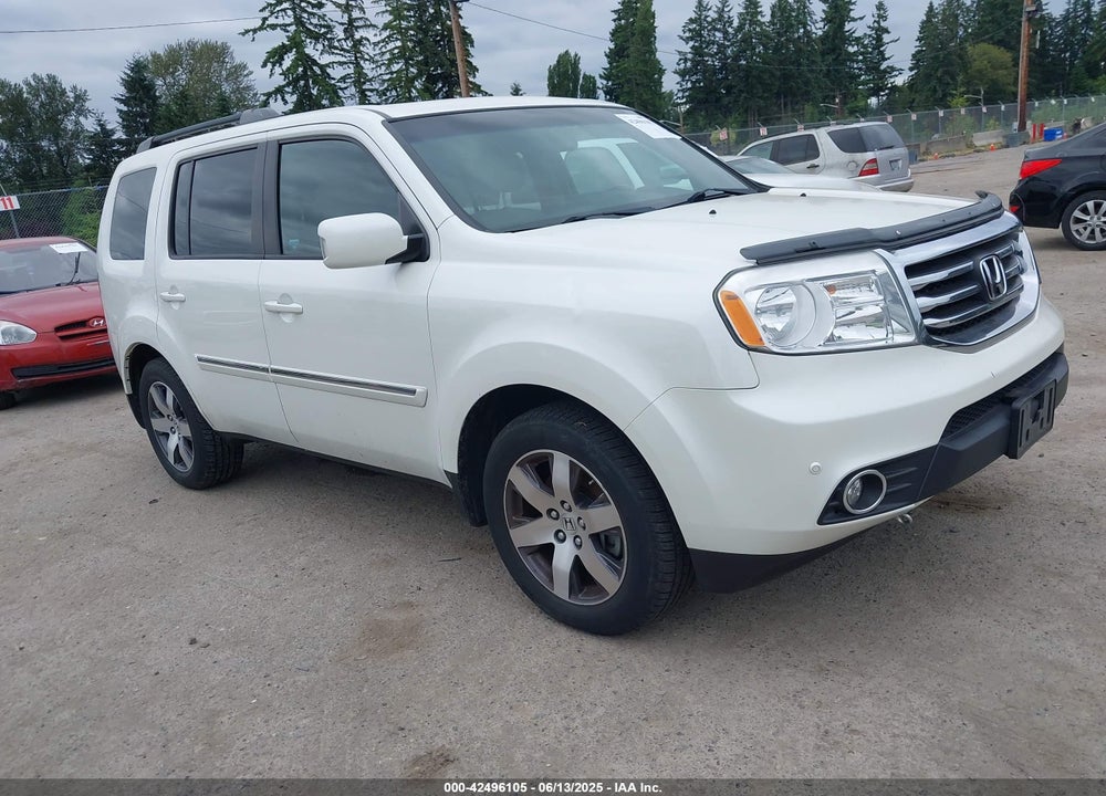 2012 HONDA PILOT TOURING VIN: 5FNYF4H96CB082110