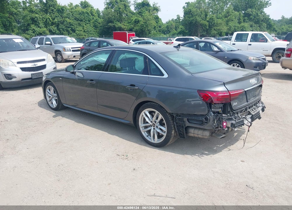 2023 AUDI A4 VIN: WAUEAAF48PN020896