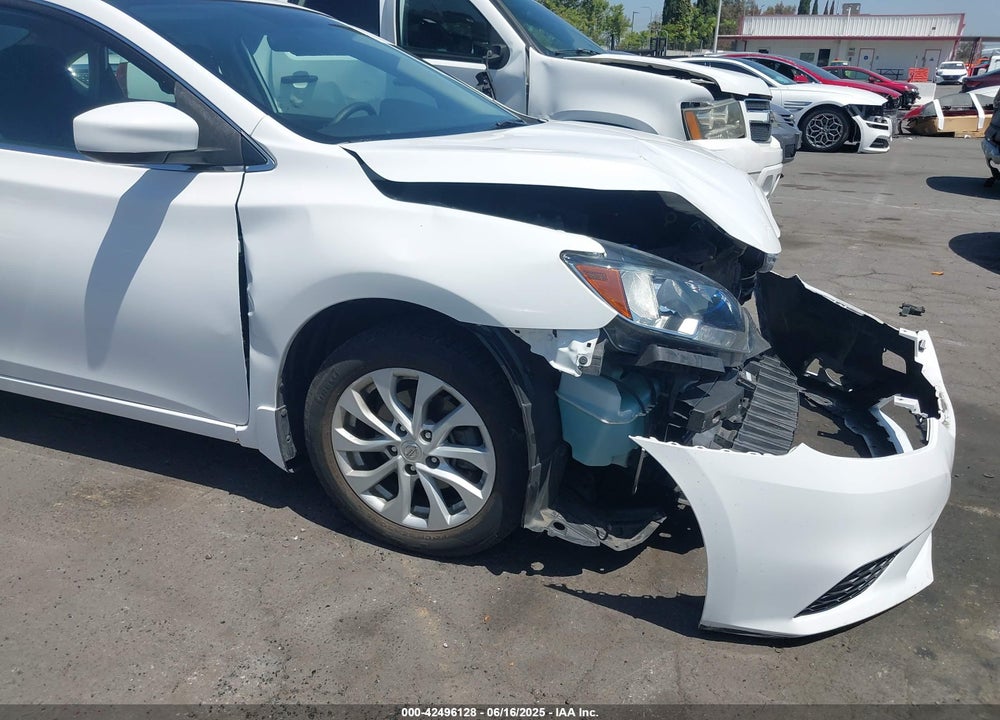 2018 NISSAN SENTRA SV VIN: 3N1AB7APXJL637844