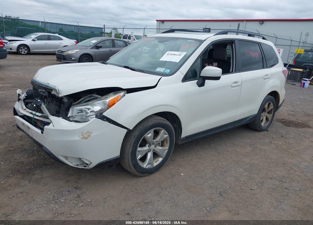 2016 SUBARU FORESTER VIN: JF2SJAGC5GH471618