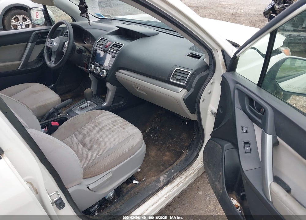 2016 SUBARU FORESTER VIN: JF2SJAGC5GH471618