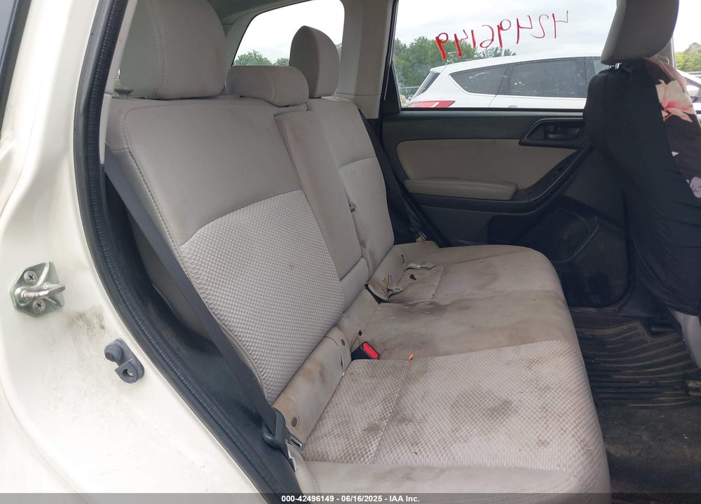 2016 SUBARU FORESTER VIN: JF2SJAGC5GH471618