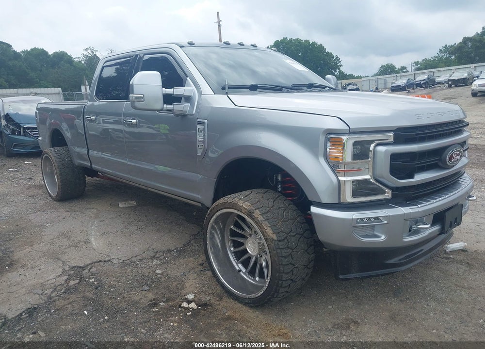 2021 FORD F-250 PLATINUM VIN: 1FT7W2BT5MED66089
