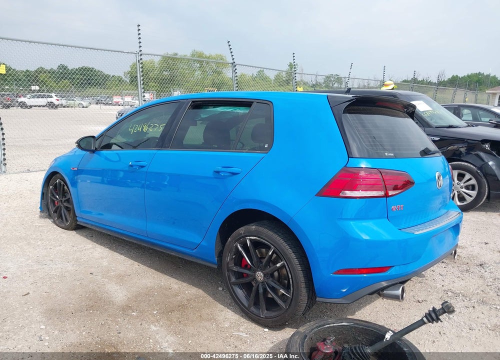 2019 VOLKSWAGEN GOLF GTI VIN: 3VW5T7AU4KM015685
