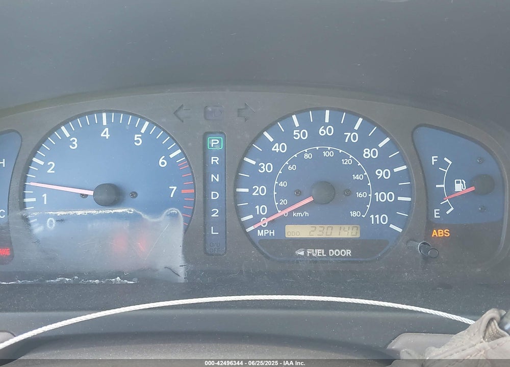 2001 TOYOTA SIENNA XLE VIN: 4T3ZF13CX1U351254