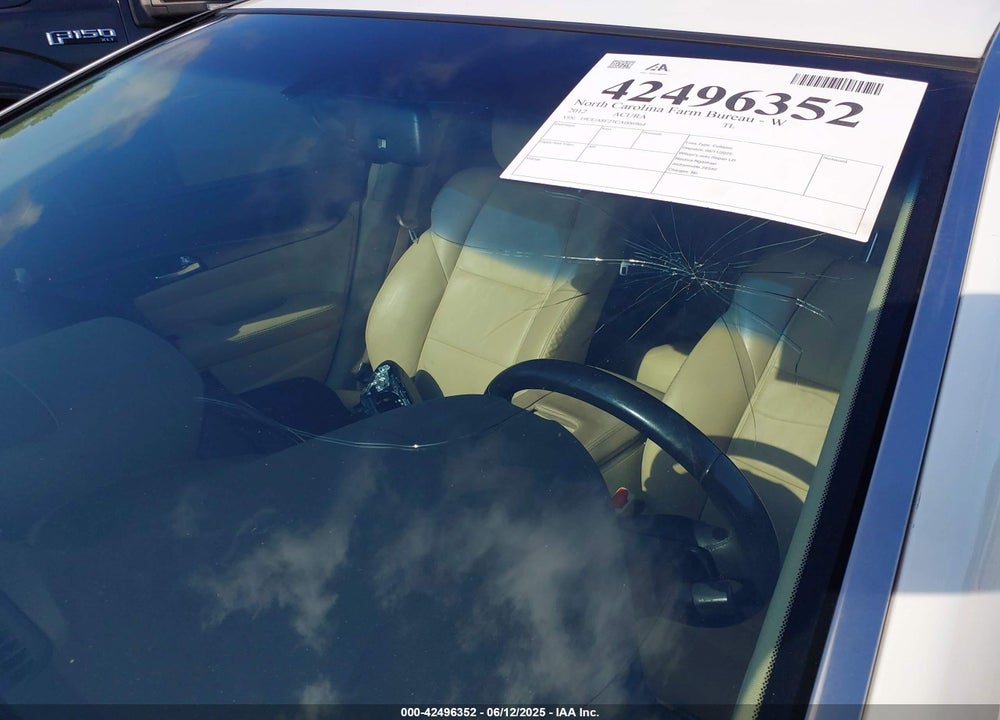 2012 ACURA TL VIN: 19UUA8F25CA006964