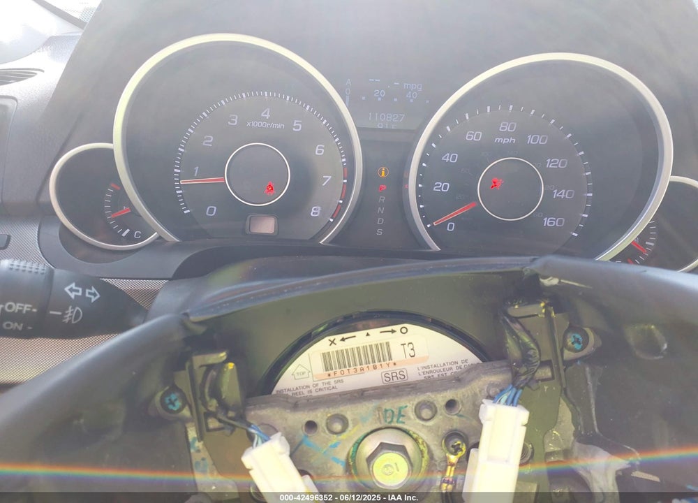 2012 ACURA TL VIN: 19UUA8F25CA006964