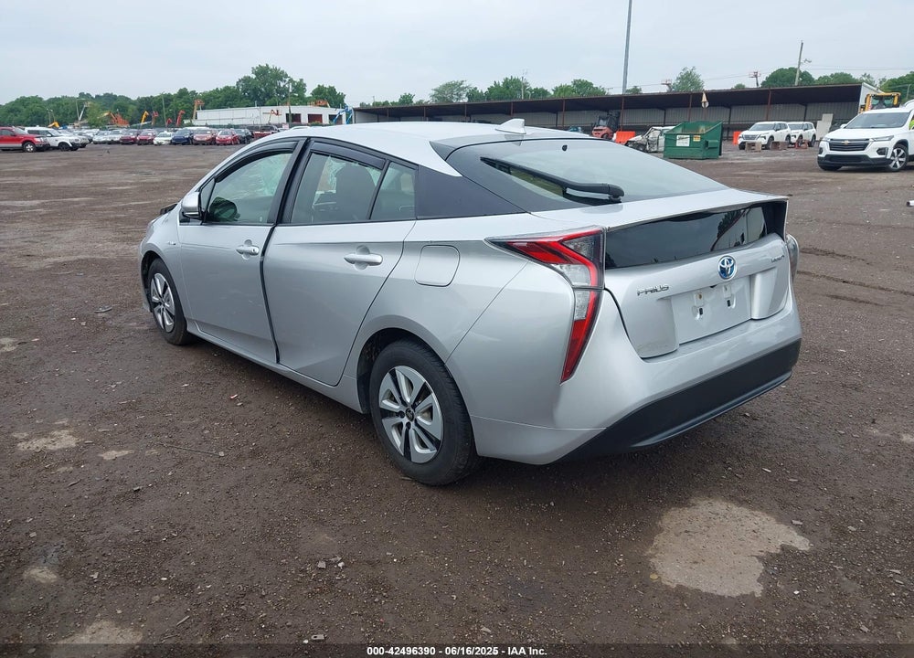 2016 TOYOTA PRIUS THREE VIN: JTDKARFU1G3502609
