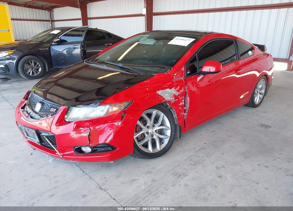 2012 HONDA CIVIC SI VIN: 2HGFG4A54CH709913