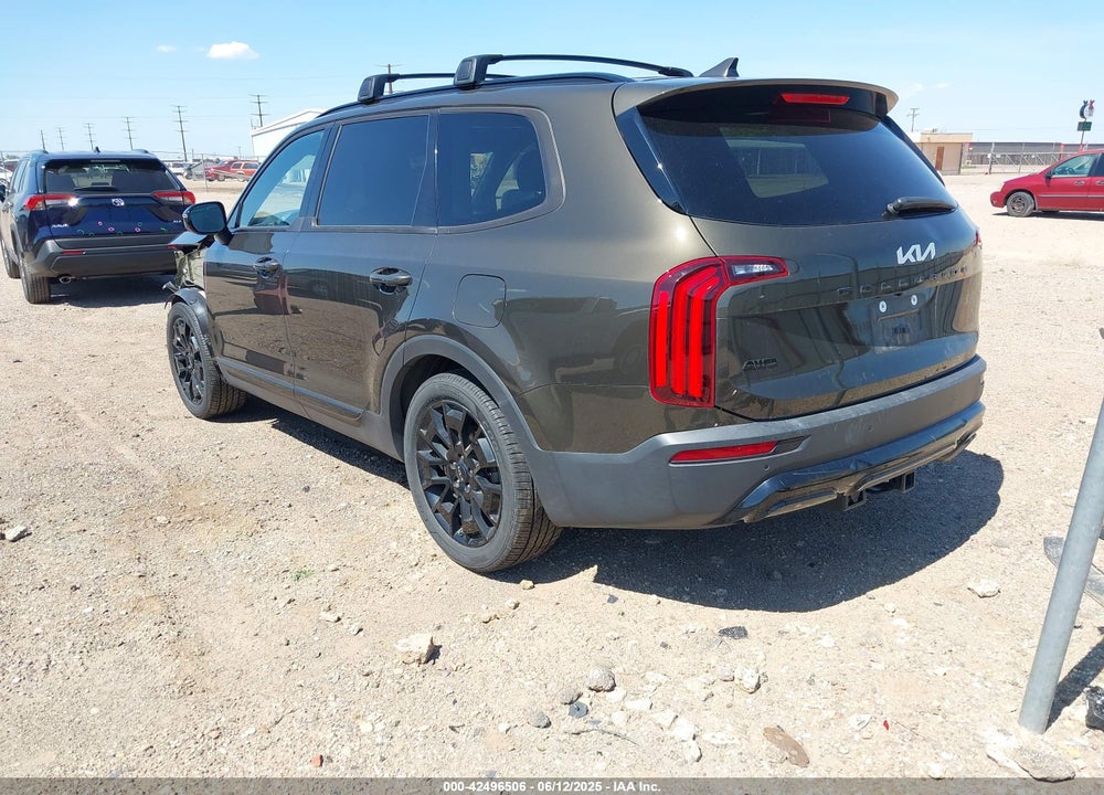 2022 KIA TELLURIDE VIN: 5XYP5DHC9NG266365