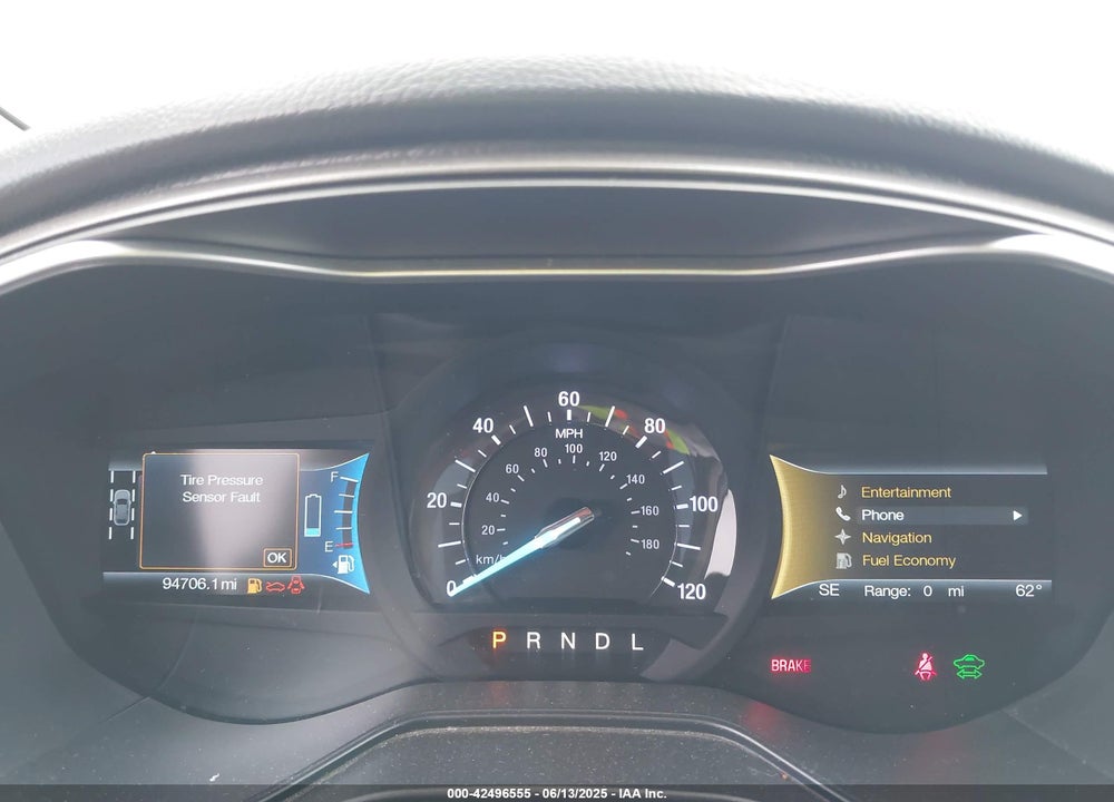 2019 FORD FUSION HYBRID VIN: 3FA6P0LU5KR104335