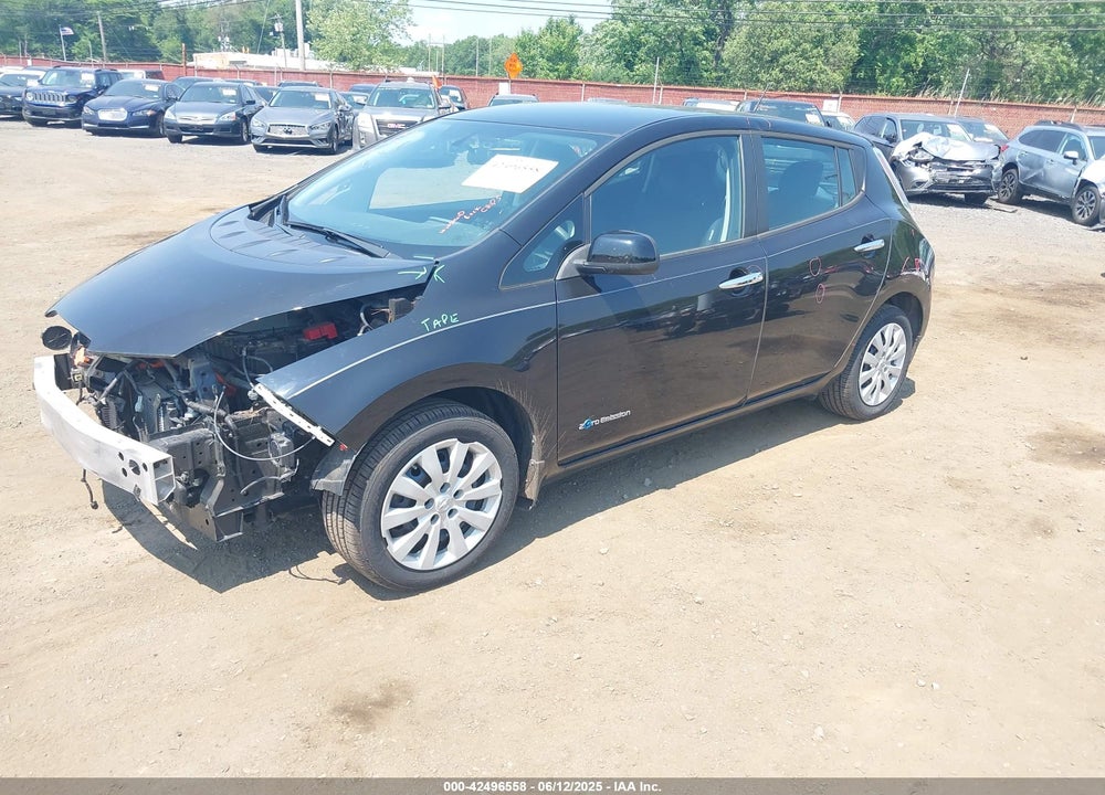 2017 NISSAN LEAF VIN: 1N4BZ0CP6HC307809